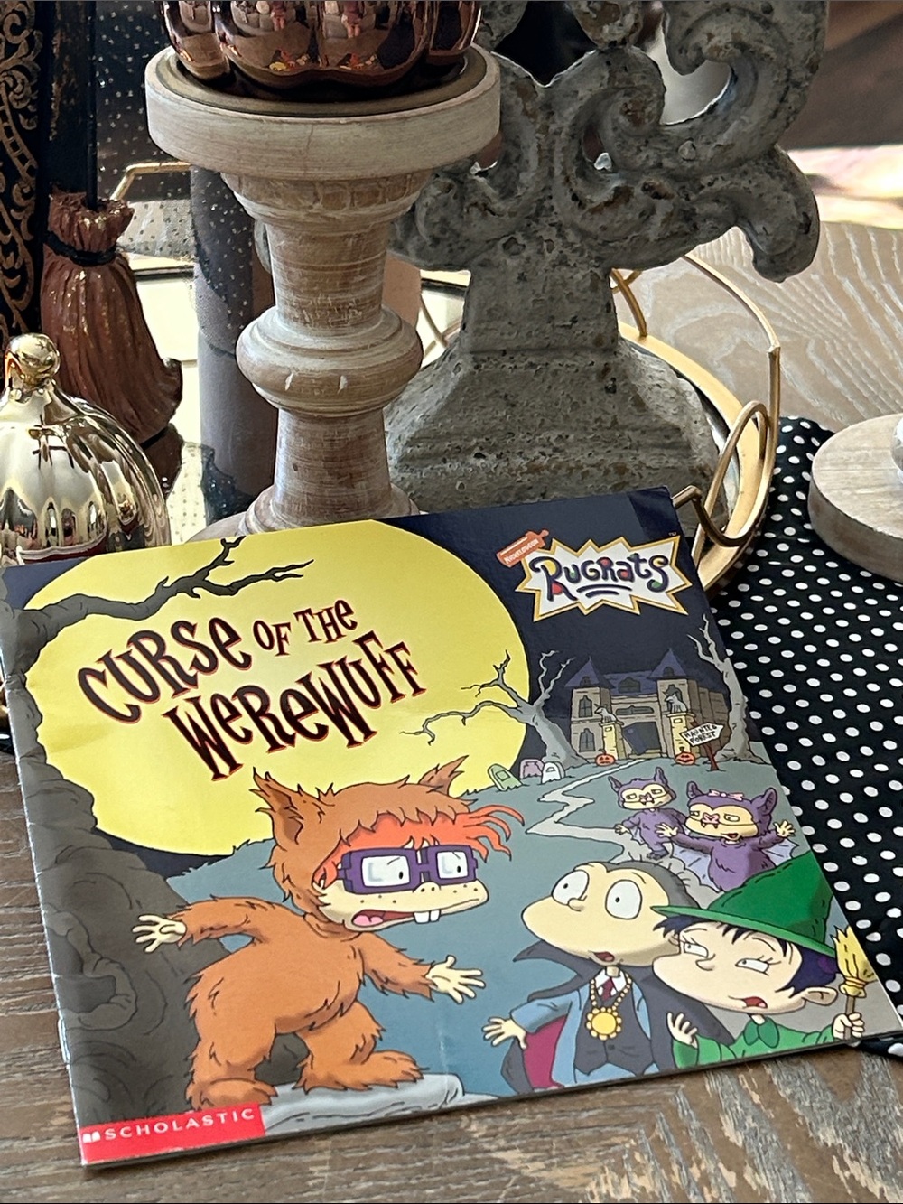 Nickelodeon Rugrats Curse of the Werewuff Halloween Holiday Children’s Storybook